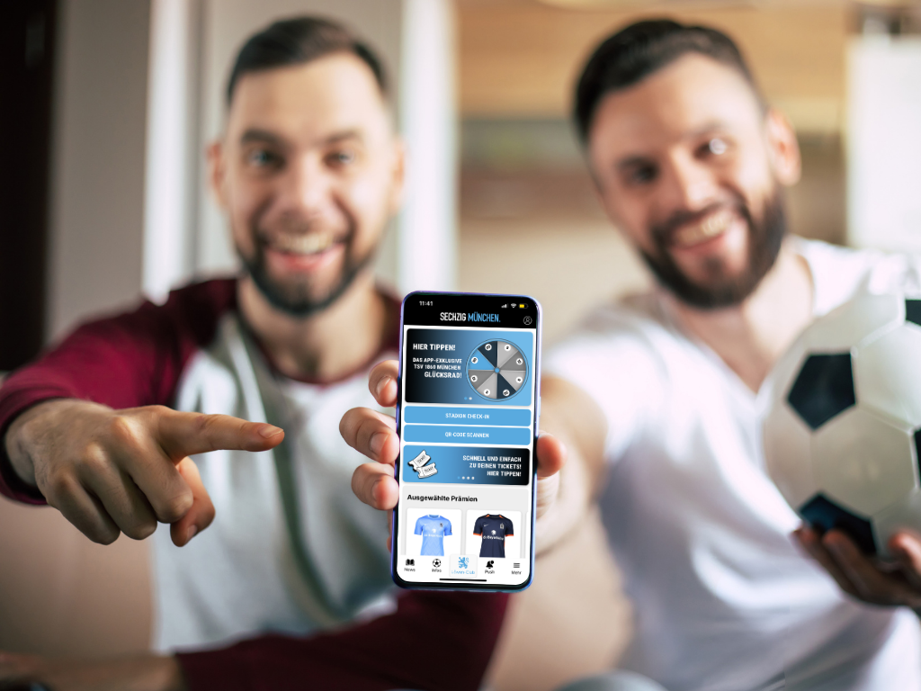 El TSV 1860 Múnich apuesta por la digitalización: aplicación del club como eje central de la vinculación de los aficionados